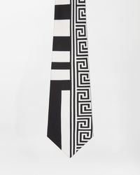 Versace - Corbata De Sarga De Seda Estampada - Lyst