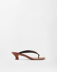 Versace - Sophie Rubber Thong Sandals 40 Mm - Lyst