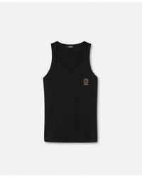 Versace - Cotton-Jersey Tank Top Undershirt - Lyst