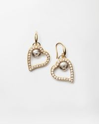 Versace - St. Valentine Crystal Earrings - Lyst