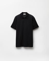 Versace - Jacquard Cotton Piqué Polo - Lyst