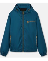 Versace - Nylon Windbreaker Jacket - Lyst