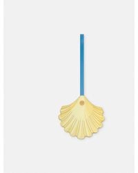 Versace - Seashell Leather Charm - Lyst