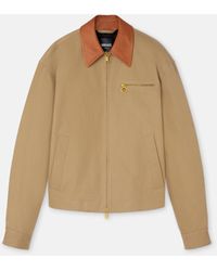Versace - Cotton-Canvas Blouson - Lyst