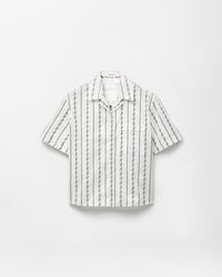 Versace - Jacquard Cotton-Silk Shirt - Lyst