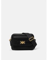 Versace - Medusa Biggie Leather Messenger Bag - Lyst
