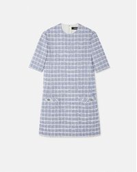 Versace - Tweed-Minikleid - Lyst