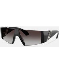 Versace - Edge Mask Sunglasses - Lyst