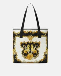 Versace - Bolso Tote De Lona Coral Theatre De La Medusa - Lyst