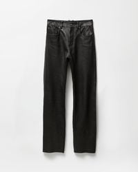Versace - Leather Pants - Lyst