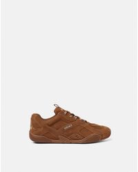 Versace - Galaxia Suede Sneakers - Lyst