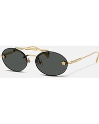 Versace - Medusa Light Sunglasses - Lyst
