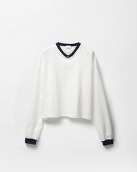 Versace - Stretch Cotton-Jersey Long-Sleeved T-Shirt - Lyst