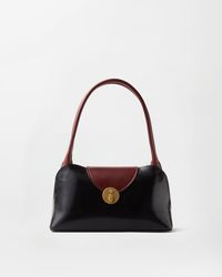 Versace - Vivian Small Leather East/West Shoulder Bag - Lyst