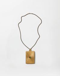 Versace - Circe Locket Necklace - Lyst