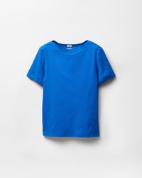 Versace - Embroidered Ribbed Cotton-Jersey T-Shirt - Lyst