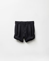Versace - Pinstripe Wool Formal Shorts - Lyst
