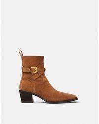 Versace - Angelo Suede Chelsea Boots 70 Mm - Lyst
