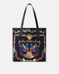 Versace - Bolso Tote De Lona Coral Theatre De La Medusa - Lyst