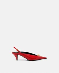 Versace - La Medusa Slingback Pumps 55 Mm - Lyst