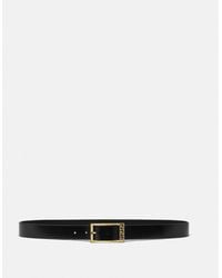 Versace - Greca Leather Belt 1.2" - Lyst