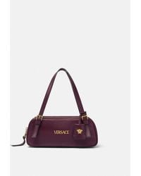 Versace - Tag Nappa Bowling Bag - Lyst