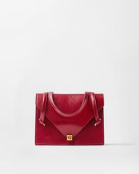 Versace - Severine Leather Shoulder Bag - Lyst