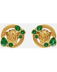 Versace - Medusa '95 Crystal Earrings - Lyst