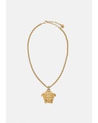 Versace - Collana Con Cristalli La Medusa - Lyst
