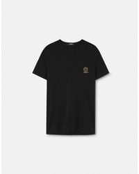 Versace - T-shirts And Polos Black - Lyst