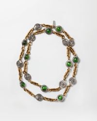 Versace - Novantatré Long Necklace - Lyst