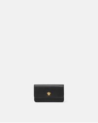 Versace - La Medusa Leather Business Card Case - Lyst