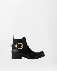 Versace - Orlando Leather Boots - Lyst