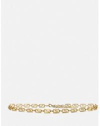 Versace - Greca Goddess Chain Belt 1.5 Cm - Lyst