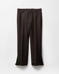 Versace - Wool-Mohair Regular Formal Pants - Lyst