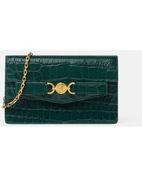 Versace - Medusa '95 Croc-Effect Clutch - Lyst