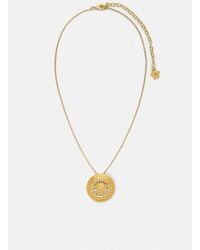 Versace - La Medusa Collana Con Cristalli - Lyst