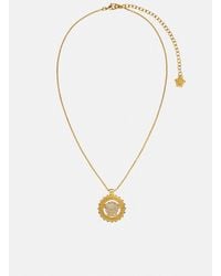 Versace - Collana Con Cristalli Medusa '95 - Lyst