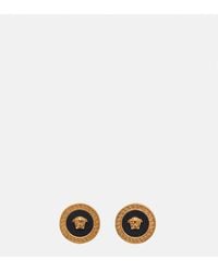 Versace - Enamel Medusa Stud Earrings - Lyst