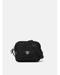 Versace - La Medusa Messenger-Tasche Aus Nylon - Lyst