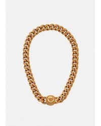 Versace - Medusa Chain Necklace - Lyst