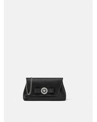 Versace - Bolso Clutch Gianni Ribbon Con Cristales - Lyst