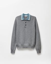 Versace - Wool & Cashmere Knit Sweater - Lyst
