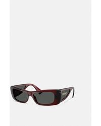 Versace - Lens Logo Sunglasses - Lyst