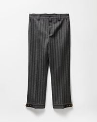 Versace - Pinstripe Wool Twill Formal Pants - Lyst