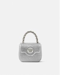 Versace - Minibolso La Medusa Con Cristales - Lyst