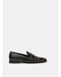 Versace - Medusa Mocassini Con Borchie - Lyst