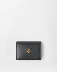 Versace - Emblème Leather Wallet - Lyst
