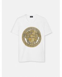 Versace - Crystal La Medusa T-shirt - Lyst