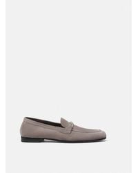 Versace - Medusa Wildleder-Pantoffeln - Lyst
